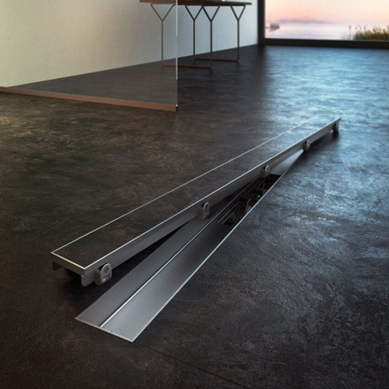 AlcaPlast 2" Linear Grid Shower Drain Wayfair